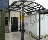 4mtr x 3mtr wide entrance canopy standard design