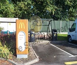 MacDonalds cycle shelter install
